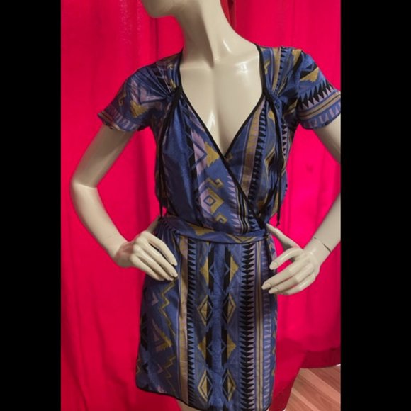 Yumi Kim Silk Mini Dress Size Small - Picture 3 of 7